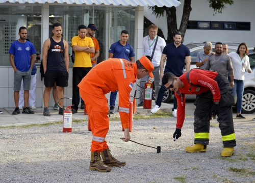 Ceasa-PE realiza 2º treinamento básico de combate a incêndios