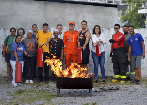 Ceasa-PE realiza 2º treinamento básico de combate a incêndios